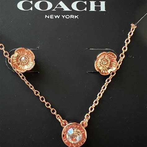 coach earrings discount